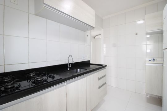 Cozinha de apartamento à venda com 2 quartos, 49m² em Cidade Líder, São Paulo