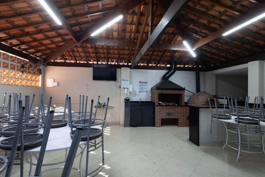 Área comum - Churrasqueira de apartamento para alugar com 3 quartos, 44m² em Vila Maria, São Paulo