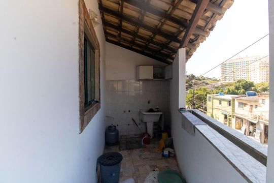 Área de Serviço de casa para alugar com 2 quartos, 100m² em Largo da Batalha, Niterói