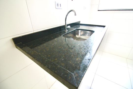 Cozinha de apartamento para alugar com 2 quartos, 40m² em Jardim Nordeste, São Paulo