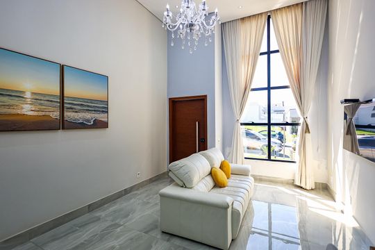 Sala de casa de condomínio à venda com 3 quartos, 192m² em Jardim Esplanada, Indaiatuba