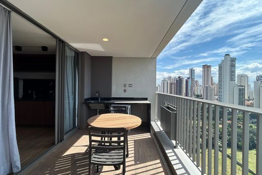 Sacada de kitnet/studio para alugar com 1 quarto, 45m² em Jardim Analia Franco, São Paulo