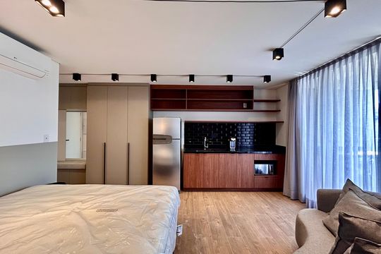 Studio de kitnet/studio para alugar com 1 quarto, 45m² em Jardim Analia Franco, São Paulo