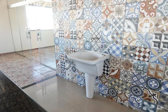 Área de Serviço - Cobertura  de casa para alugar com 5 quartos, 240m² em Vila Oeste, Belo Horizonte