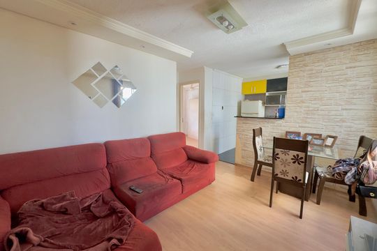 Sala de apartamento à venda com 2 quartos, 42m² em Vila Alzira, Guarulhos