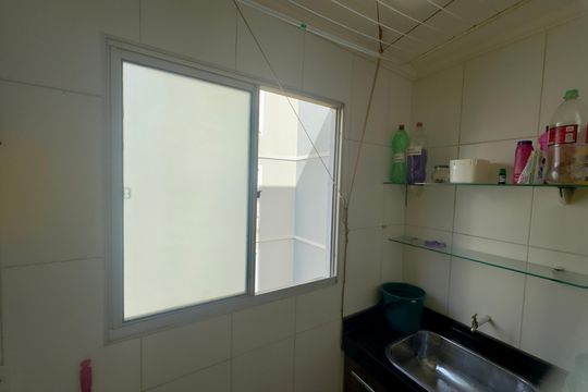 Área de Serviço de apartamento à venda com 2 quartos, 42m² em Vila Alzira, Guarulhos