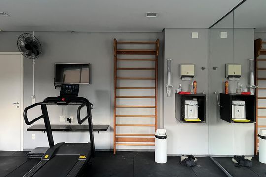 Área comum - Academia de apartamento para alugar com 1 quarto, 31m² em Água Branca, São Paulo