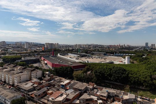 Vista da Sala de apartamento à venda com 1 quarto, 32m² em Água Branca, São Paulo