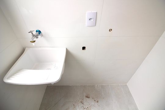 Área de Serviço de apartamento à venda com 2 quartos, 30m² em Cidade Antônio Estêvão de Carvalho, São Paulo