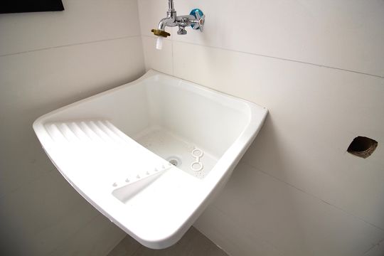 Área de Serviço de apartamento à venda com 2 quartos, 30m² em Cidade Antônio Estêvão de Carvalho, São Paulo