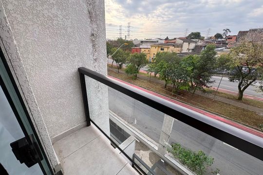 Varanda de apartamento à venda com 2 quartos, 50m² em Parque Novo Oratório, Santo André