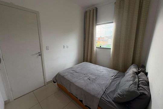 Quarto de apartamento à venda com 2 quartos, 50m² em Parque Novo Oratório, Santo André