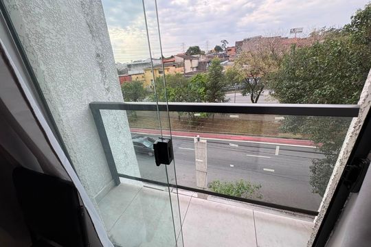Varanda de apartamento à venda com 2 quartos, 50m² em Parque Novo Oratório, Santo André