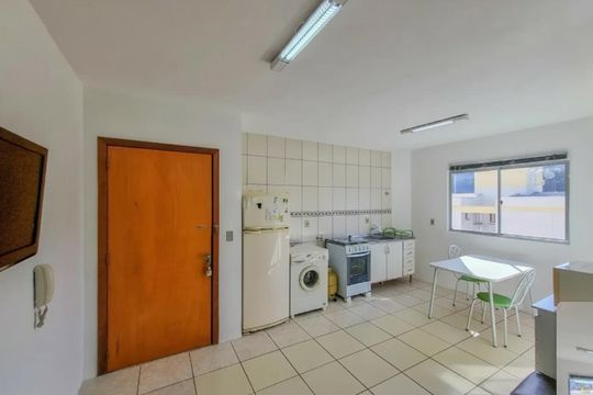 Cozinha de kitnet/studio para alugar com 1 quarto, 42m² em Vila Nova, Novo Hamburgo