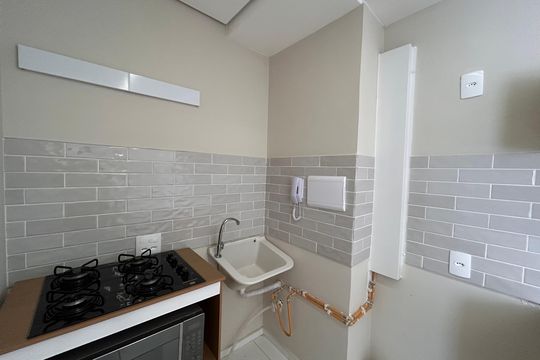 Área de Serviço de apartamento para alugar com 2 quartos, 34m² em Jardim Caravelas, São Paulo