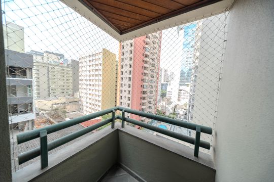 Sacada de apartamento para alugar com 1 quarto, 45m² em Bela Vista, São Paulo