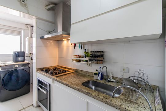 Cozinha de apartamento para alugar com 3 quartos, 102m² em Vila Galvão, Guarulhos