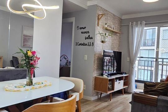 Sala de Jantar de apartamento à venda com 2 quartos, 45m² em Jardim Norma, São Paulo
