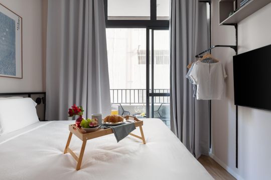 Sala/Quarto de kitnet/studio para alugar com 1 quarto, 24m² em Consolação, São Paulo