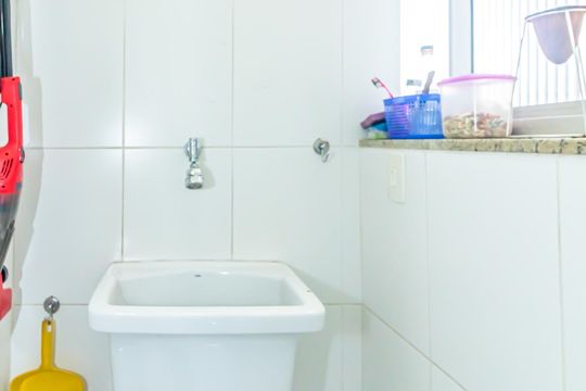 Área de serviço de apartamento à venda com 3 quartos, 150m² em Sagrada Família, Belo Horizonte