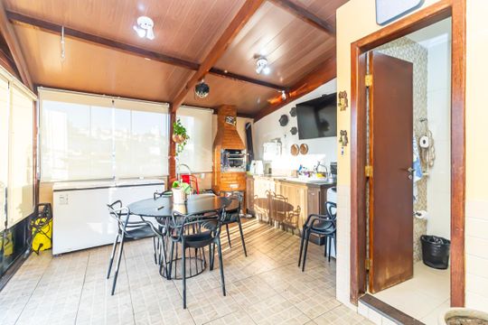 Varanda de apartamento à venda com 3 quartos, 150m² em Sagrada Família, Belo Horizonte