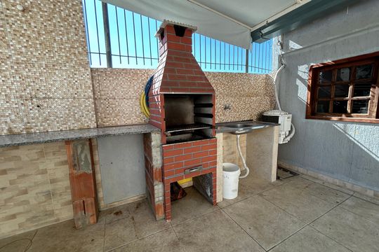 Churrasqueira do Terraço de casa à venda com 3 quartos, 260m² em Méier, Rio de Janeiro