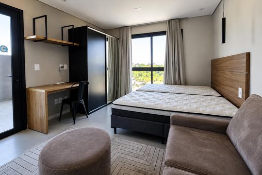 Sala/Quarto de kitnet/studio para alugar com 1 quarto, 25m² em Vila Nova, Novo Hamburgo