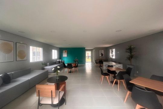 Área comum - Salão de festas de apartamento para alugar com 2 quartos, 38m² em Vila Gea, São Paulo