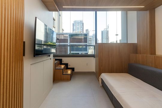 Studio de kitnet/studio à venda com 1 quarto, 31m² em Jardim das Acacias, São Paulo