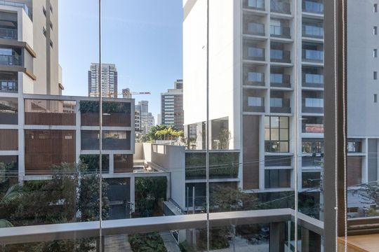 Vista de kitnet/studio à venda com 1 quarto, 31m² em Jardim das Acacias, São Paulo