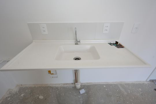 cozinha de apartamento à venda com 2 quartos, 35m² em Vila Andrade, São Paulo