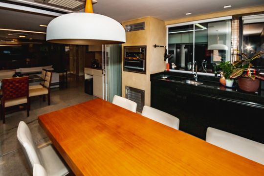 Varanda gourmet de apartamento à venda com 4 quartos, 188m² em Liberdade, Belo Horizonte