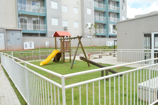 Área comum - Playground de apartamento para alugar com 2 quartos, 47m² em Maubisa, Ribeirão Preto