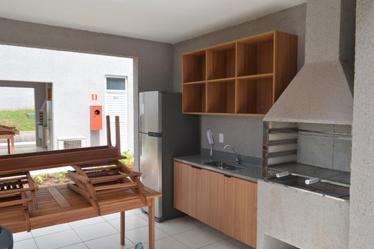 Área comum - Churrasqueira de apartamento para alugar com 2 quartos, 47m² em Maubisa, Ribeirão Preto