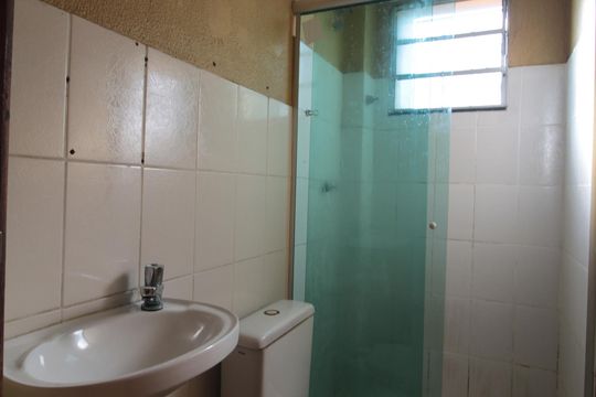 Banheiro Social de apartamento para alugar com 2 quartos, 49m² em Juliana, Belo Horizonte