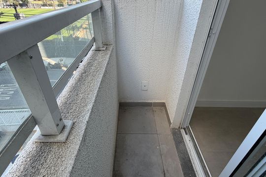 Varanda da Sala de apartamento para alugar com 2 quartos, 44m² em Jabaquara, Santos