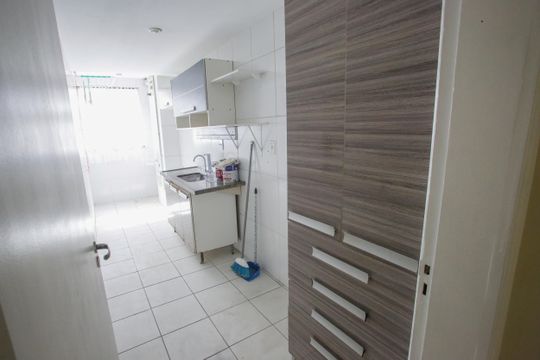 Cozinha de apartamento para alugar com 3 quartos, 74m² em Pechincha, Rio de Janeiro