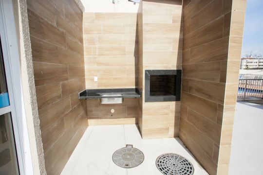 Área comum - Churrasqueira de apartamento para alugar com 3 quartos, 74m² em Pechincha, Rio de Janeiro