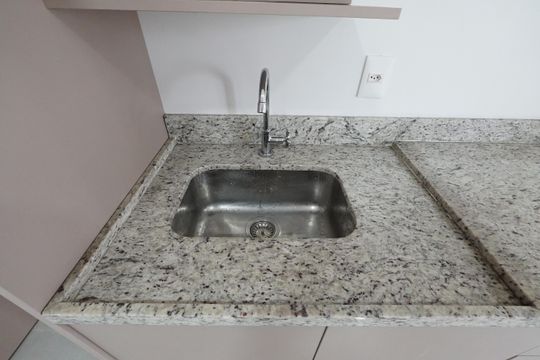 Cozinha de kitnet/studio à venda com 1 quarto, 22m² em Vila Mariana, São Paulo