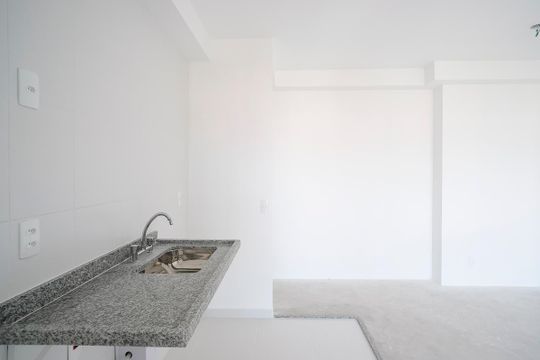 Cozinha de apartamento à venda com 3 quartos, 82m² em Vila Caminho do Mar, São Bernardo do Campo