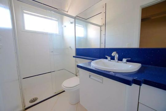Banheiro de casa para alugar com 4 quartos, 381m² em Loteamento Alphaville Campinas, Campinas