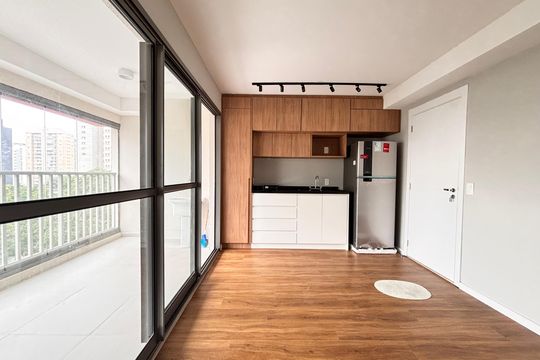 Apartamento para alugar com 1 quarto, 37m² em Indianópolis, São Paulo