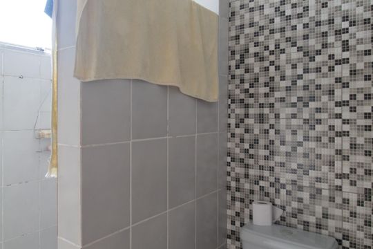 Banheiro de apartamento à venda com 1 quarto, 62m² em Copacabana, Belo Horizonte