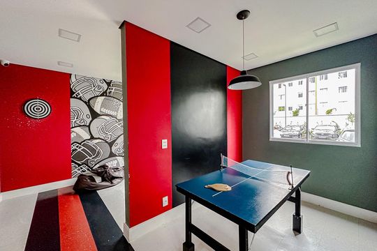 Sala de Jogos de apartamento à venda com 2 quartos, 37m² em Vila Independencia, São Paulo