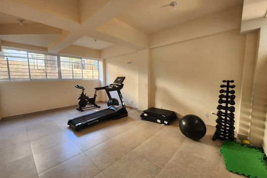 Área comum de apartamento para alugar com 2 quartos, 46m² em Alvorada, Contagem