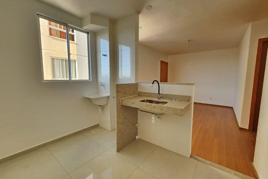Apartamento para alugar com 2 quartos, 46m² em Alvorada, Contagem
