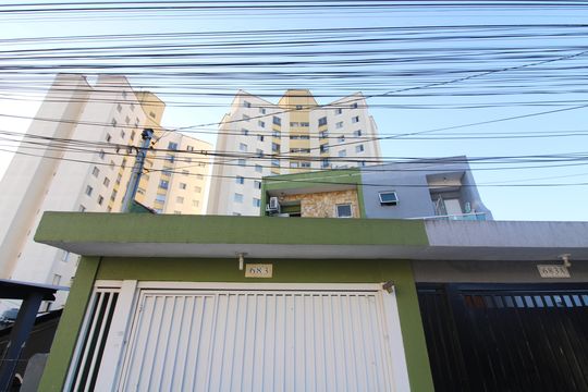 fachada de casa à venda com 3 quartos, 170m² em Vila Ré, São Paulo
