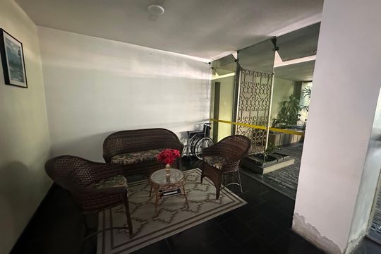 Área comum de apartamento para alugar com 2 quartos, 51m² em Biquinha, São Vicente