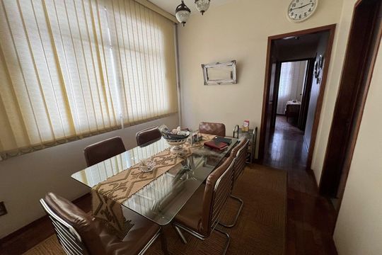 Sala de Jantar de apartamento para alugar com 3 quartos, 118m² em Grajaú, Belo Horizonte