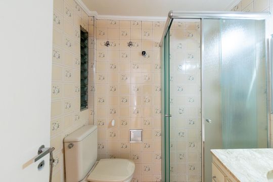 Banheiro Social de apartamento à venda com 2 quartos, 65m² em Parque Jabaquara, São Paulo